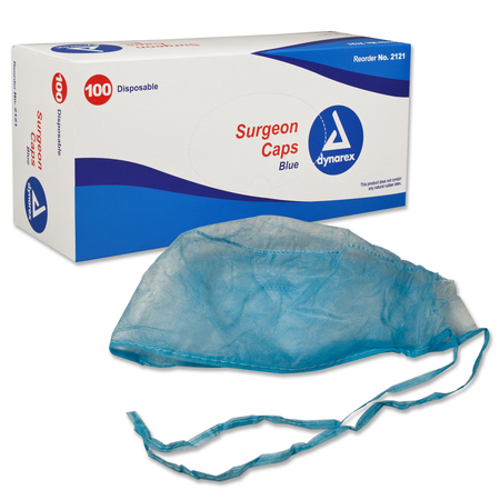 DYNAREX Nurse Cap O.R. 24" - Blue 2113